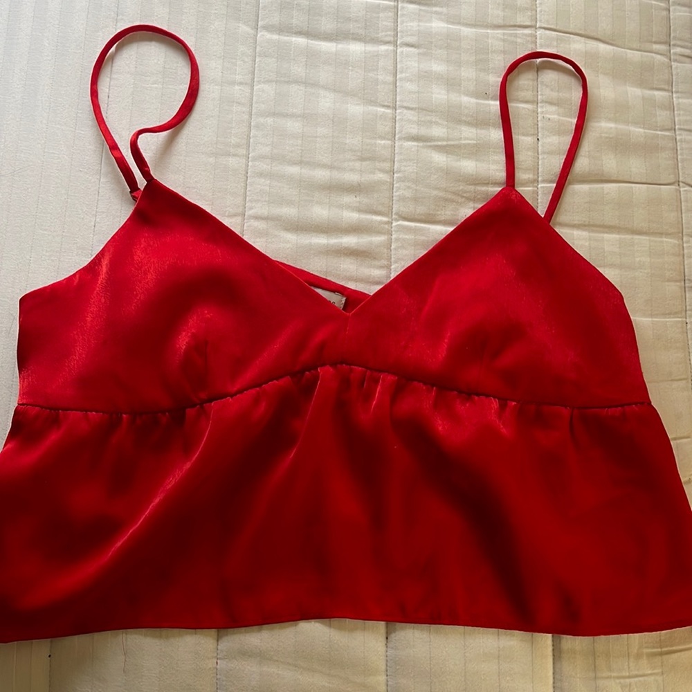 Urban outfitters satin tank top